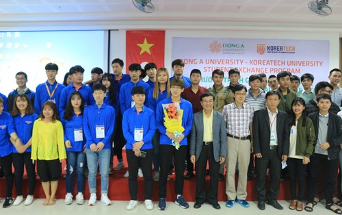 Giao lưu sinh viên Việt - Hàn tại Đại học Đông Á