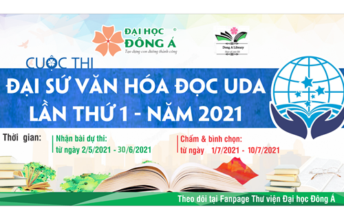 Chỉ còn 7 ngày để gửi bài dự thi “Đại sứ văn hóa đọc UDA lần 1 năm 2021" 