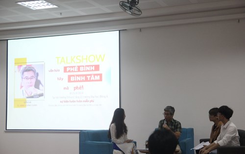 Talk show "Văn hóa phê bình, hãy bình tâm mà phê"