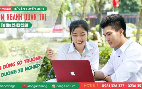 Livestream số 6 nhóm ngành Quản trị