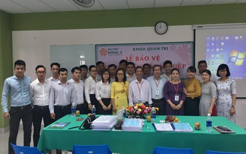 Lễ bảo vệ Khóa luận tốt nghiệp ngành Quản trị kinh doanh bậc ĐH liên thông Khóa 2016-2019 & Khóa 2017-2019 tại ĐH Đông Á
