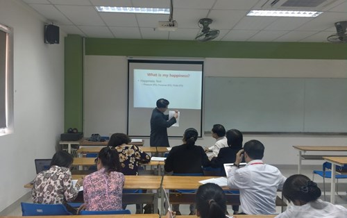 Leadership and Happiness class under the direction of Prof. Suk - Jun Lim