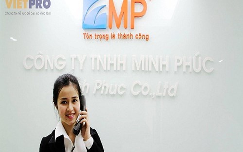 Công ty TNHH Minh Phúc tuyển dụng