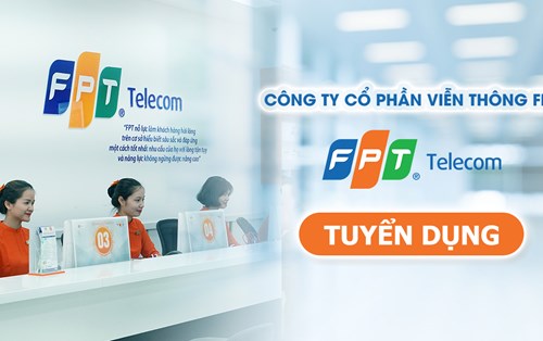 Công ty cổ phần viễn thông FPT - chi nhánh Đà Nẵng tuyển nhân viên kinh doanh